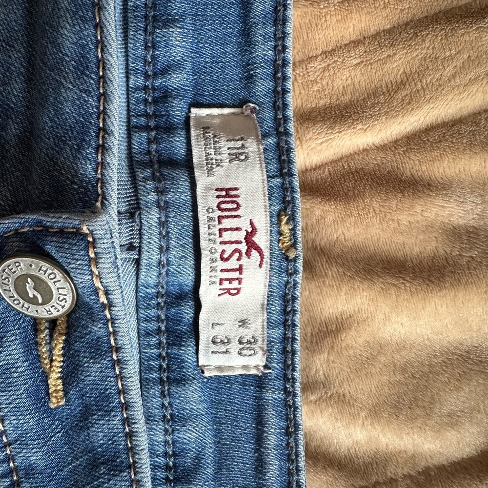 Hollister Blue Jeggings Comfortable Denim Fit